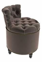 Пуф большой со спинкой, ткань E18