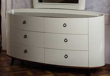 RB812DA-SG Комод 6 ящиков Brilliance(Beige-Della noce)