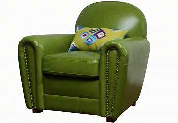 Кресло French Village, кожа