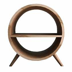 Тумба "Ellipse" круглая с полкой