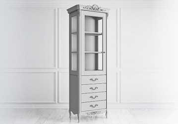 Витрина стеклянная с 4-мя ящиками Atelier home правая/левая