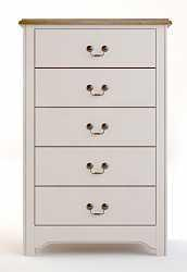 Комод 5 ящиков Olivia Beige GA3005ETG/C