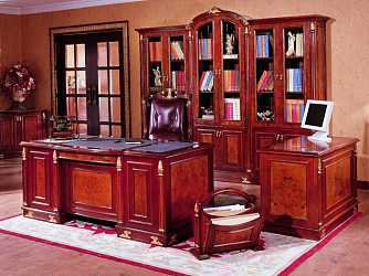 Кресло офисное на колесиках Carpenter 216 (кожа)