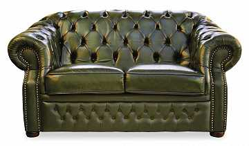 Диван двухместный Dupen B-128-2 green 09