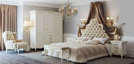 Кровать с мягким изголовьем 160*200 Atelier gold