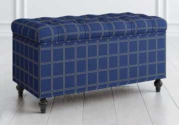 Сундук-банкетка открывающаяся, ткань 0363