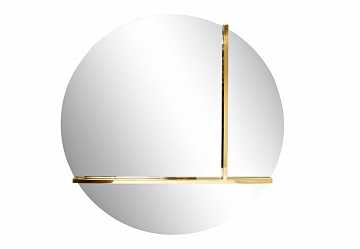 Зеркало с металлическими вставками