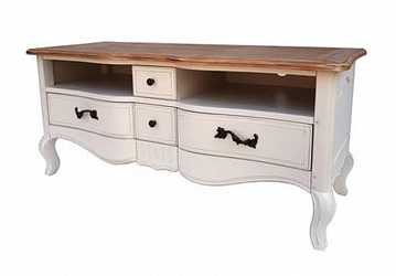 Тумба под ТВ Provence маленькая, цвет H03+M01