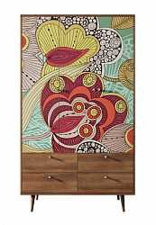 Шкаф трехстворчатый "Berber" (6 принт)