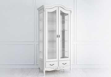 Сервант стеклянная Romantic Silvery Rome