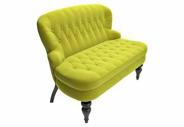 Диван канапе, зеленый