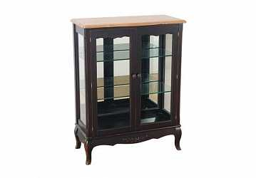 Витрина низкая Belveder Black