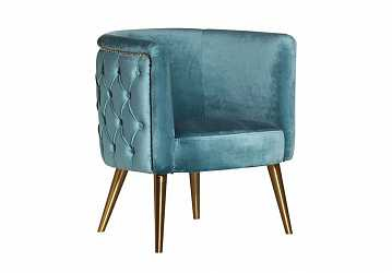 Кресло на металлических ножках