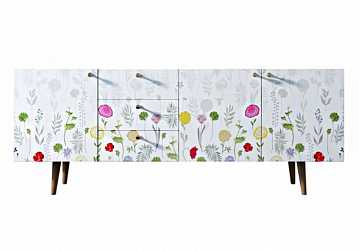 Комод "Berber" удлиненный (7 принт)