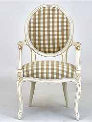 Стул с подлокотником White Rose DF824(S06) (F13)