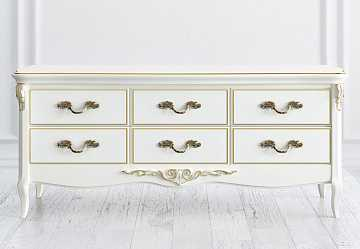 Тумба под ТВ Atelier gold 6 ящиков