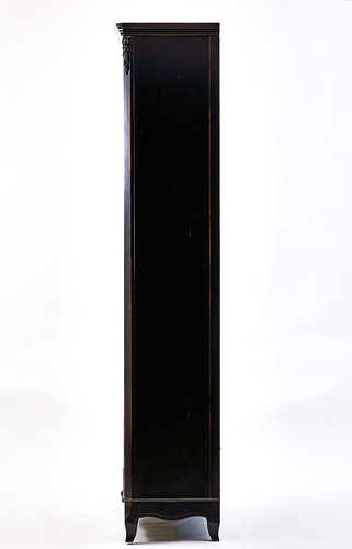 Витрина однодверная  Black Rose PS6617 (S1)