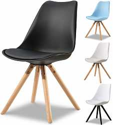 Стул PW072Y, white / blue / black / white + black