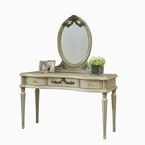 купить стол туалетный astoria olive (b) с зеркалом 8305c3202