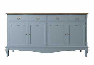 Комод четырехдверный Leontina ST9345ETG/B