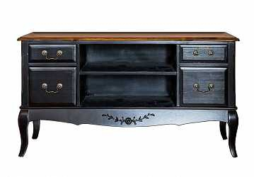 Тумба под TV Belveder Black