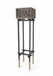 Напольное кашпо высокое Black moon