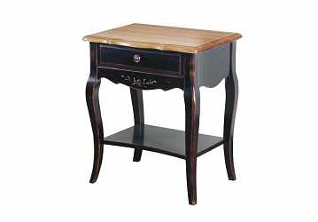 Прикроватная тумба с ящиком Belveder Black