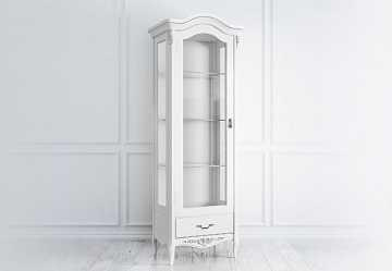 Витрина стеклянная Romantic Silvery Rome правая/левая