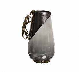 Ваза декоративная стеклянная "Ягуар"