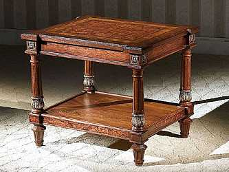 Чайный стол с полкой Louis XVI