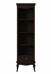 Стеллаж Leontina Black узкий GS27/BLK