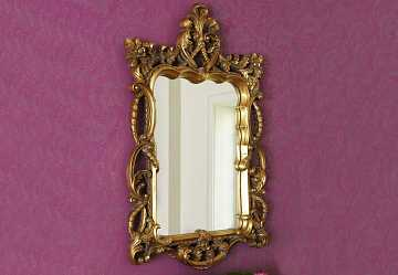 Зеркало в раме Беатриче, vienna gold/09
