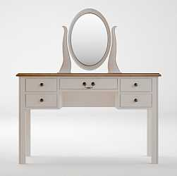 Туалетный стол с зеркалом Olivia Beige GA2006ETG/C