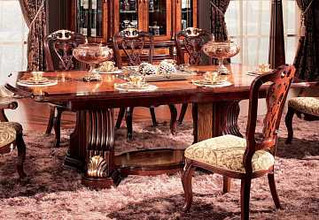 Стол обеденный Carpenter 216 на ножках раскладной A (240 см)