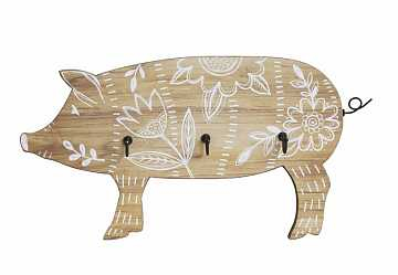 Вешалка настенная Свинья DA9199