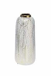 Ваза керамическая с золотым принтом