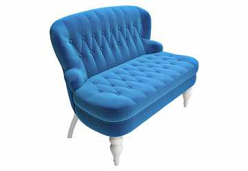 Диван канапе, голубой