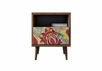 Тумбочка "Berber" с одним ящиком (6 принт)