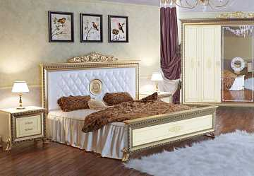 Тумба прикроватная Версаль (слоновая кость)