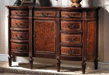 Комод с ящиками и дверцей Louis XVI