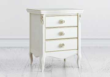 Прикроватная тумба 3 ящика Romantic Golden Rose