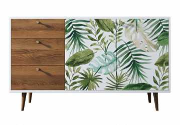 Комод "Berber" с двумя дверками и ящиками (4 принт)