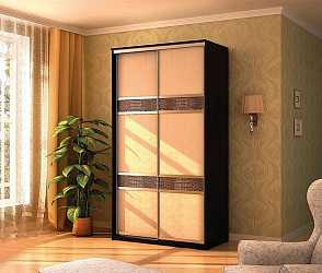Шкаф-купе платяной двухдверный Де-Люкс №3 (100 см)