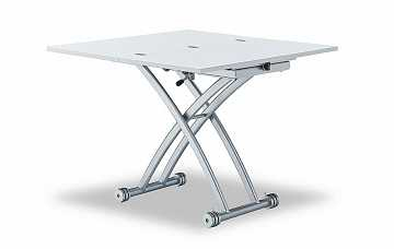 Стол-трансформер 2242, white gloss