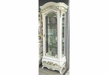 Сервант-Витрина Florence однодверная правая, white