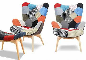 Кресло DC-917(P) patchwork