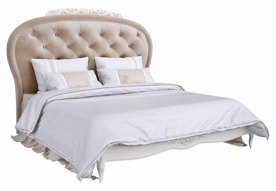 Кровать с декором 180*200 Romantic