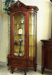 Витрина однодверная Louis XVI