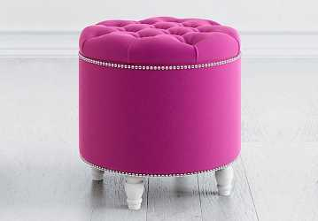 Пуф большой открывающийся, розовый