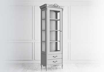 Витрина стеклянная с 2-мя ящиками Atelier home правая/левая